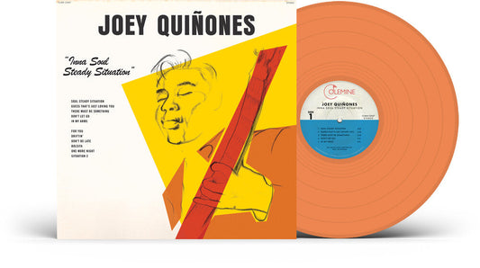 Joey Quinones - Inna Soul Steady Situation - Orange [Colored Vinyl] (Org) [New Vinyl]