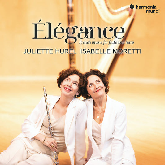 Juliette Hurel  / Moretti,Isabelle - Elegance: French Music For Flute & Harp [CD] [New CD]