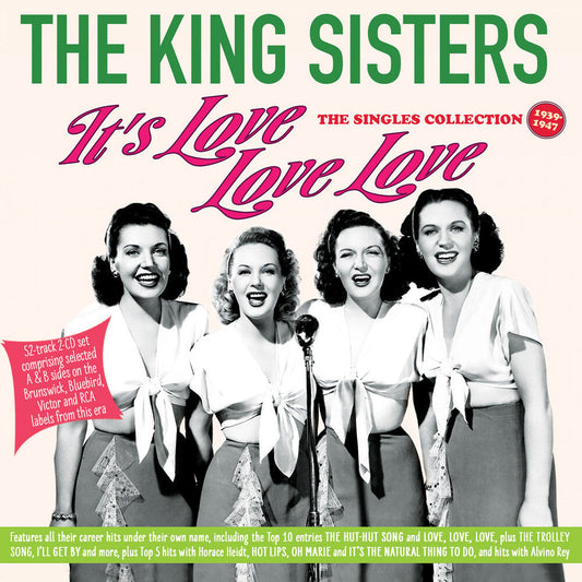King Sisters - It's Love Love Love: Singles Collection 1939-47 [CD] [New CD]