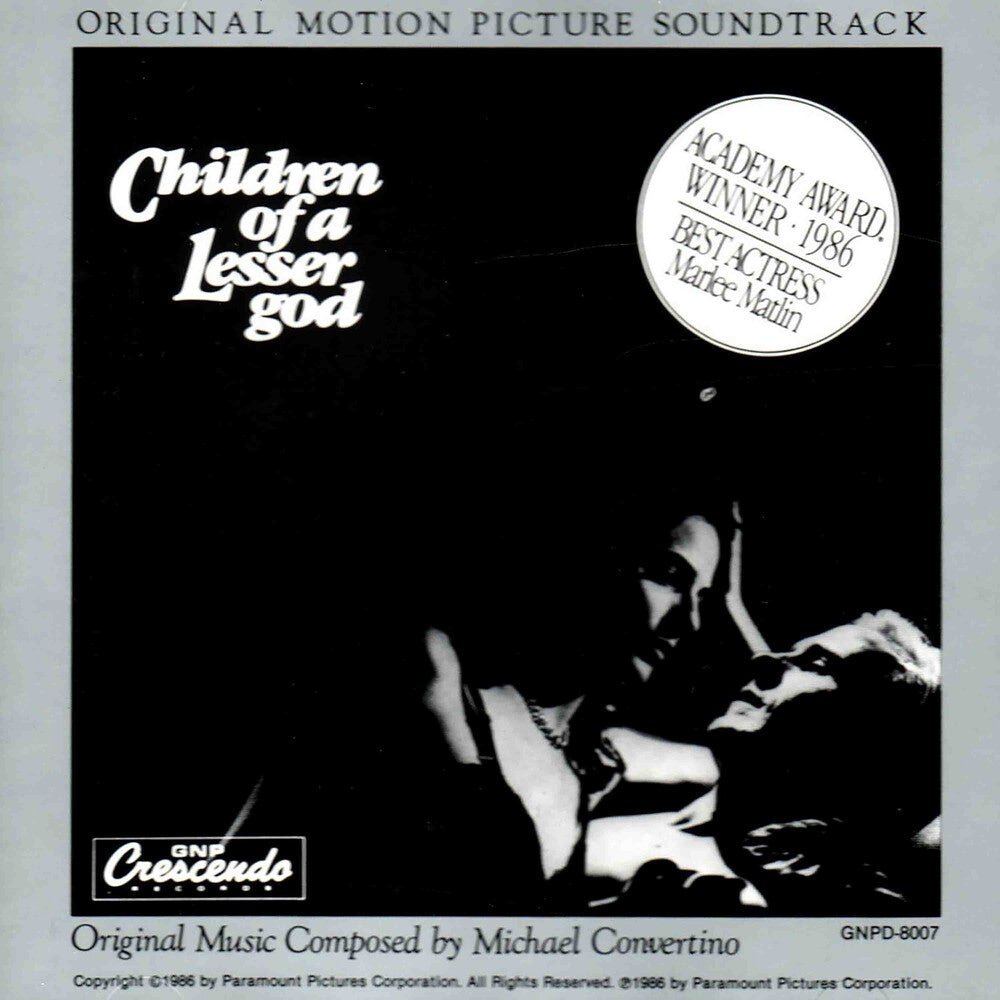 Children Of A Lesser God / O.S.T. - Children Of A Lesser God / O.S.T. [CD] [New CD]