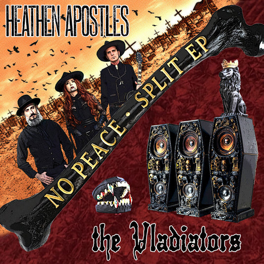 Heathen Apostles & The Vladiators - No Peace [CD] [New CD]