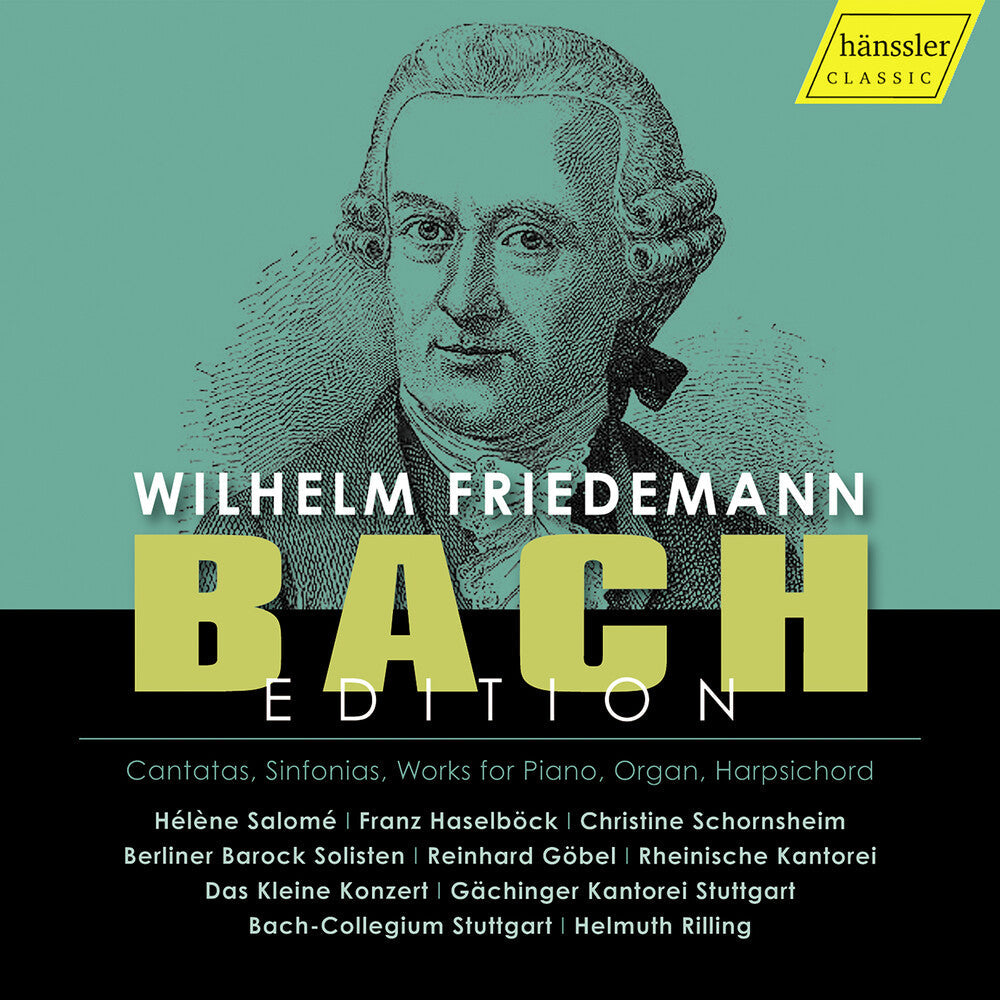 Gächinger Kantorei - Wilhelm Friedemann Bach [CD] [New CD]