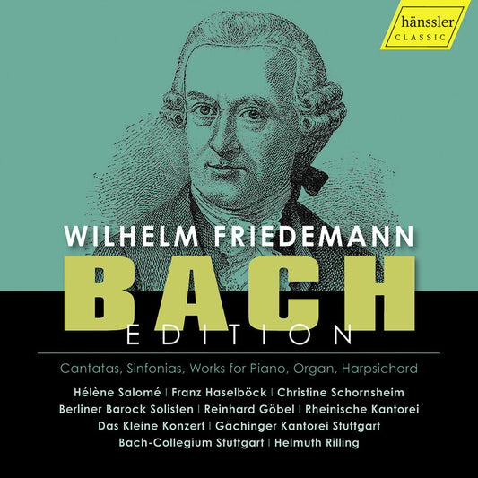 Gächinger Kantorei - Wilhelm Friedemann Bach [CD] [New CD]