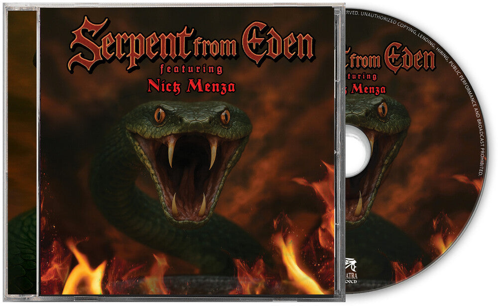 Serpent From Eden - Serpent From Eden Feat. Nick Menza [CD] [New CD]