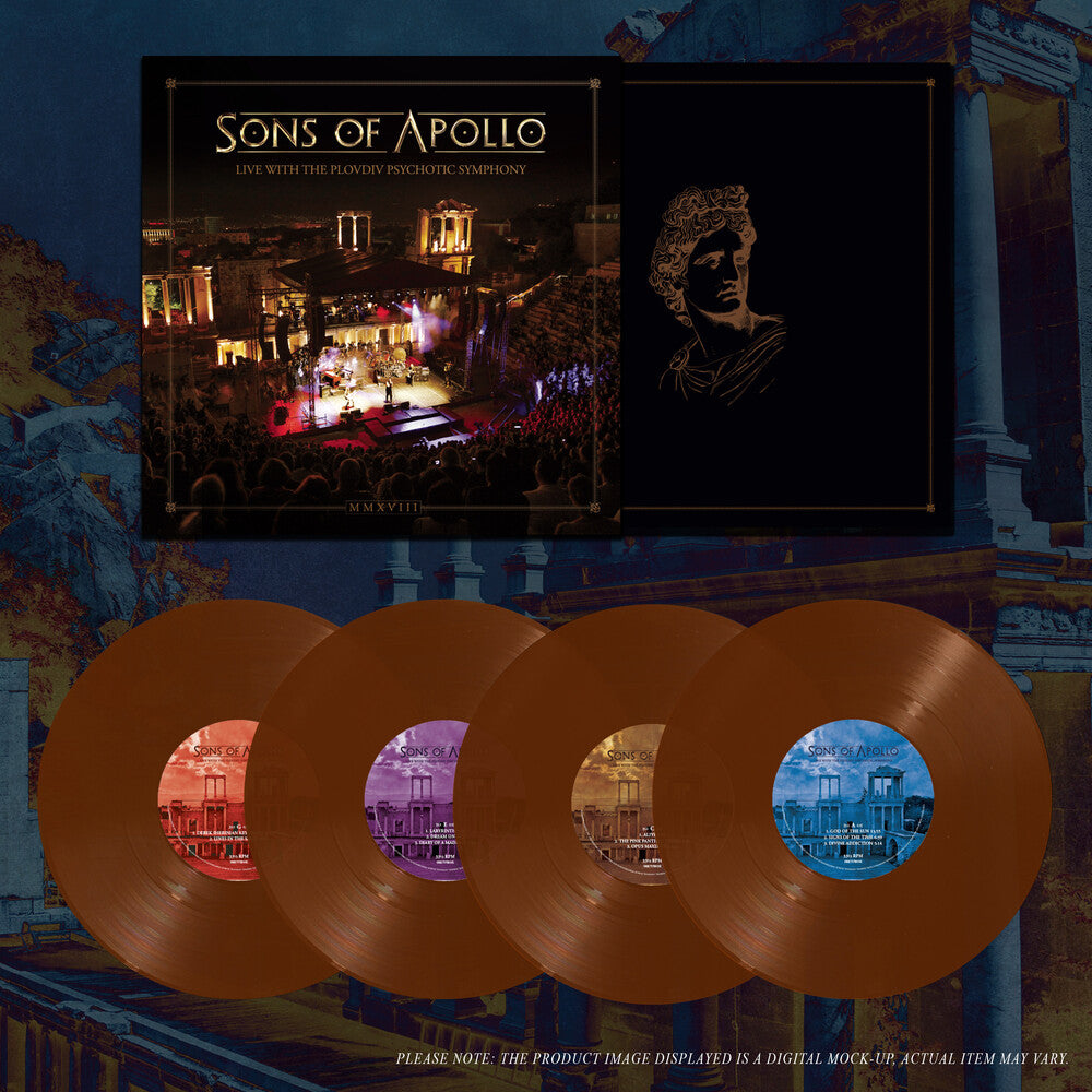 Sons Of Apollo - Live With The Plovdiv Psychotic Symphony (Ambr) [LP] [New Vinyl]