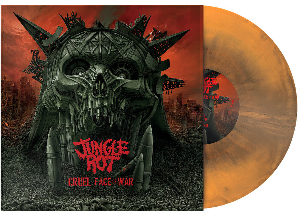 Jungle Rot - Cruel Face Of War (Blk) [Colored Vinyl] (Org) [New Vinyl]