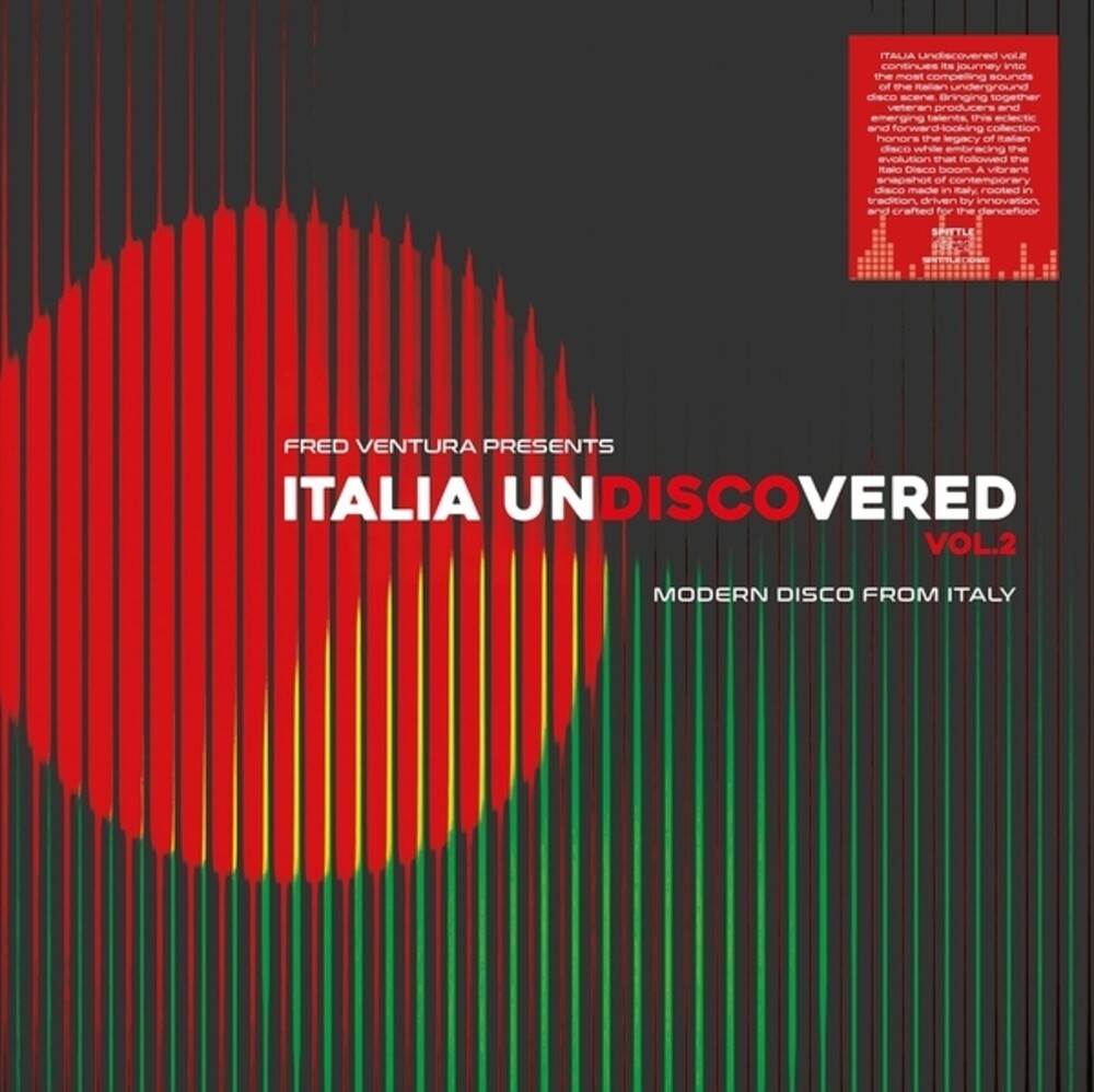 Fred Ventura Presents Italia Undisco Vered 2 / Var - Fred Ventura Presents Italia Undisco Vered, Vol. 2: Modern Disco From Italy [LP] [New Vinyl]