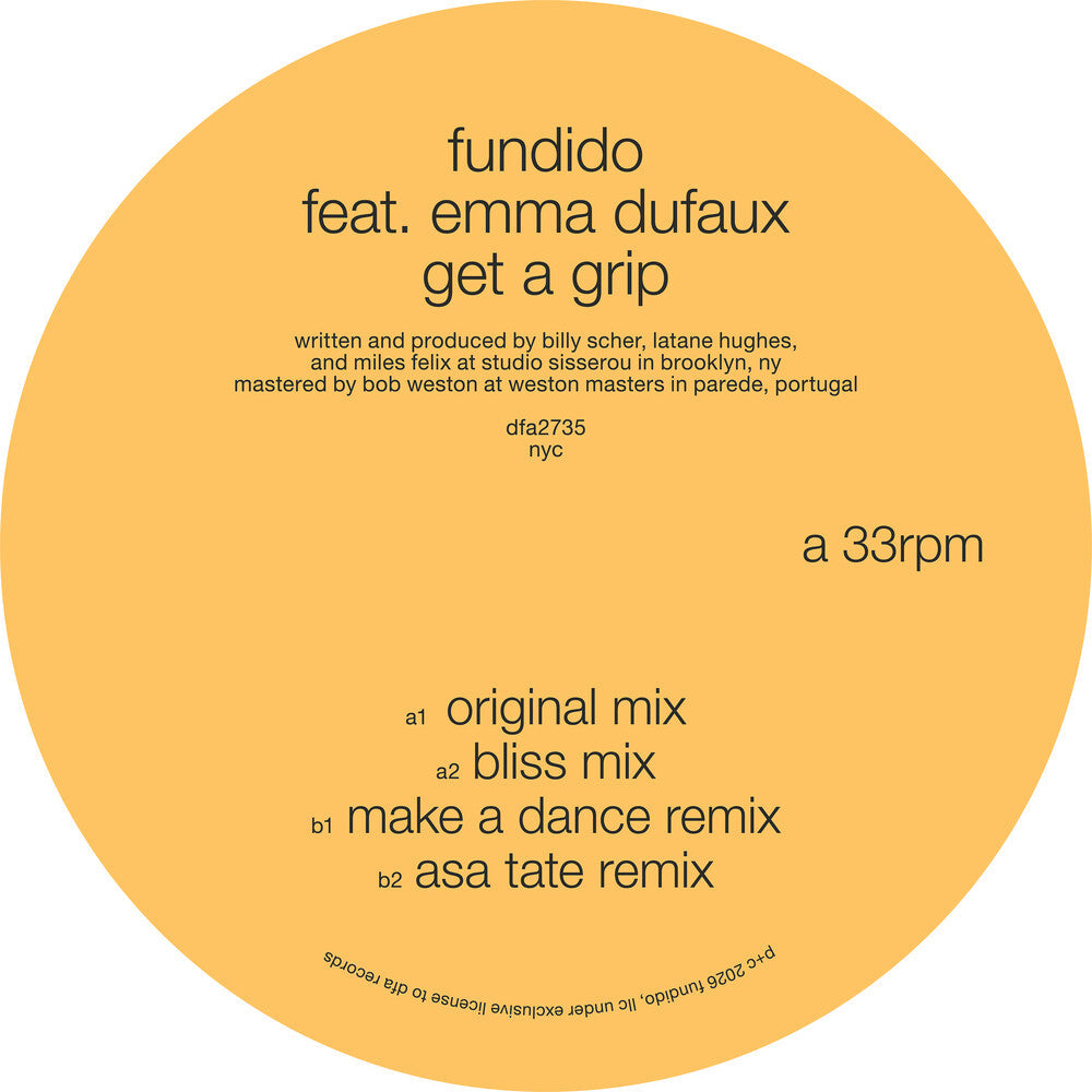 Fundido - Get A Grip [12" Vinyl] [New Vinyl]