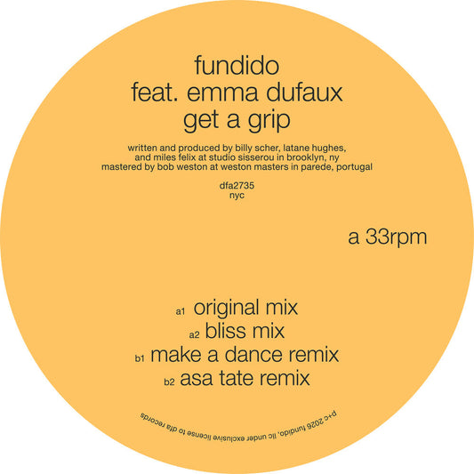 Fundido - Get A Grip [12" Vinyl] [New Vinyl]