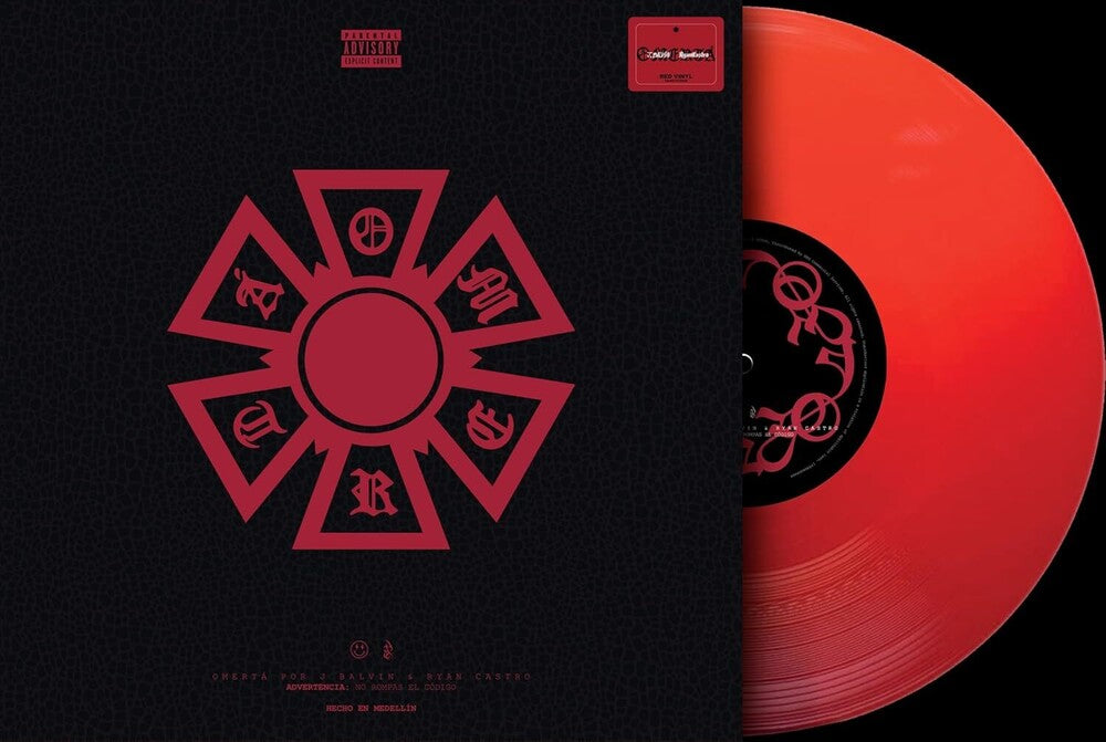 J Balvin & Ryan Castro - OMERTA [Red] [New Vinyl]