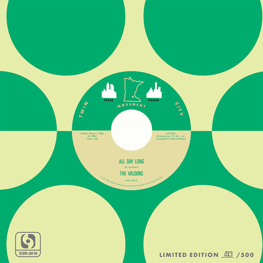 The Valdons - All Day Long b/w Love Me, Leave Me [500 hand-numbered copies] [New Vinyl]