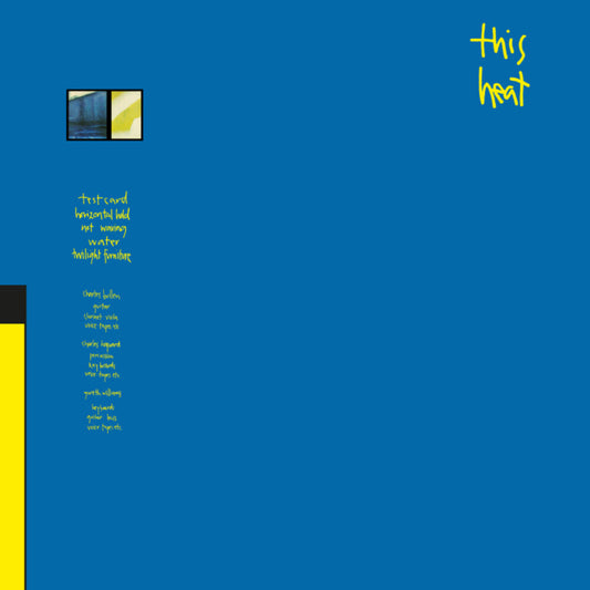 This Heat - This Heat [Reissue] [New Vinyl]