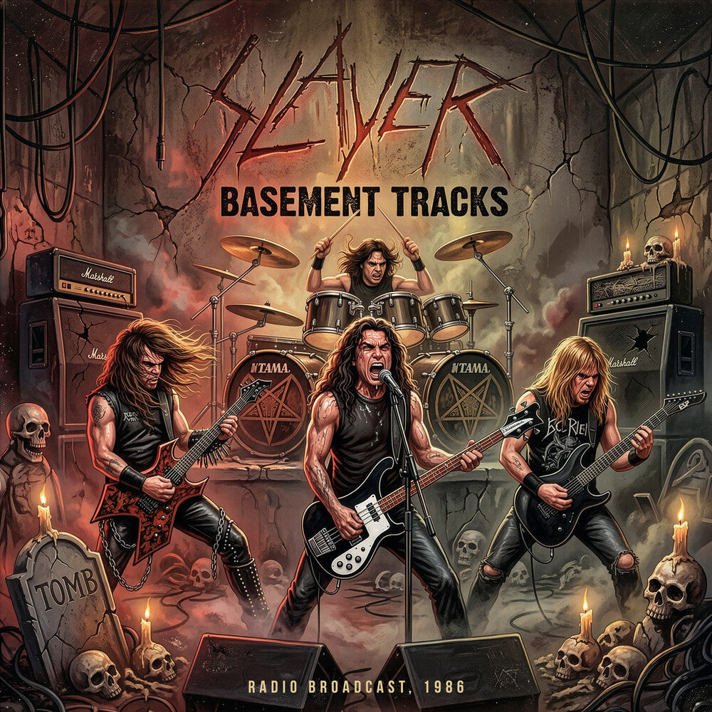 Slayer - Basement Tracks [Colored Vinyl] (Red) [New Vinyl]