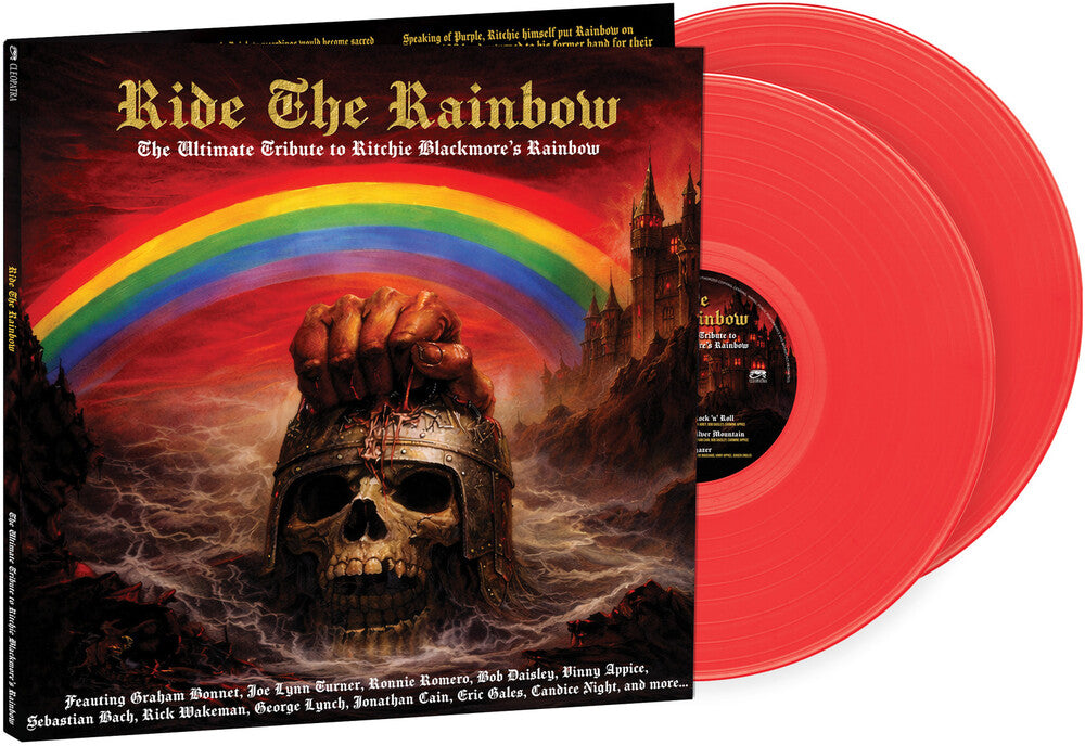 Various Artists - Ride The Rainbow - The Ultimate Tribute to Ritchie Blackmore's Rainbow [Red] [New Vinyl]