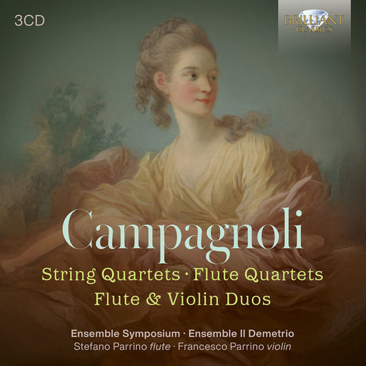 Ensemble Symposium - Campagnoli: Str Qrts Flute Qrts Flute & Vn Duos [CD] [New CD]