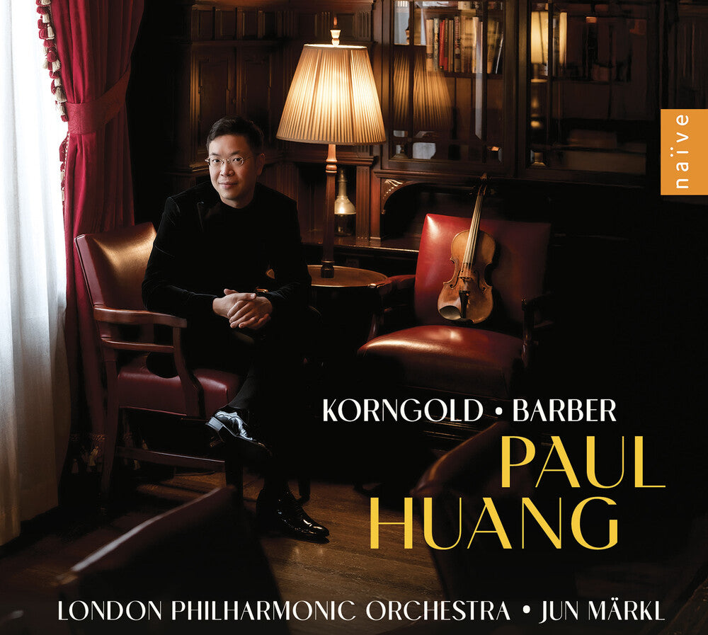 Paul Huang - Korngold & Barber [CD] [New CD]