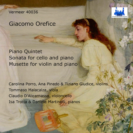 Carolina Porro - Giacomo Orefice: Quintet For Pno & Strs Son For [CD] [New CD]