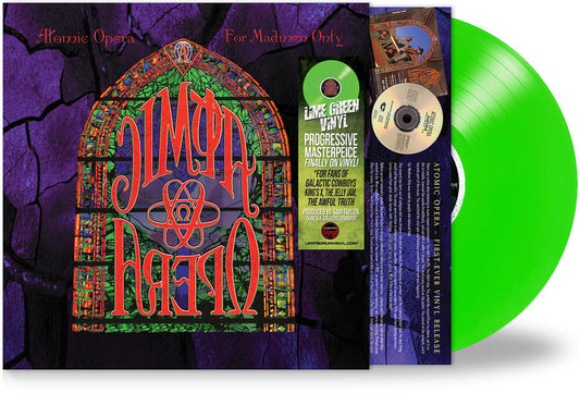 Atomic Opera - For Madmen Only [Colored Vinyl] (Grn) [Limited Edition] [New Vinyl]