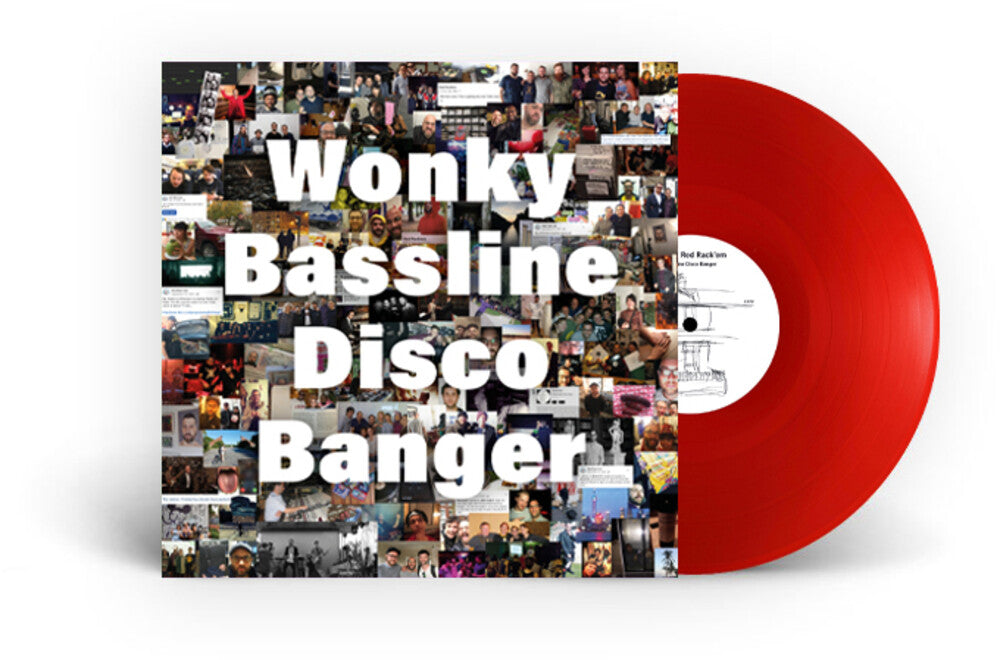Red Rack'em - Wonky Bassline Disco Banger [Colored Vinyl] (Red) [New Vinyl]
