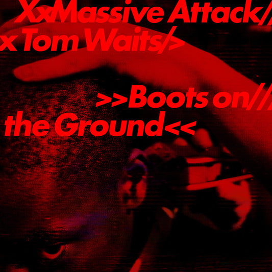 Massive Attack feat. Tom Waits - Boots on the Ground [EcoSonic 180g - random red / white / blue mix] [New Vinyl]