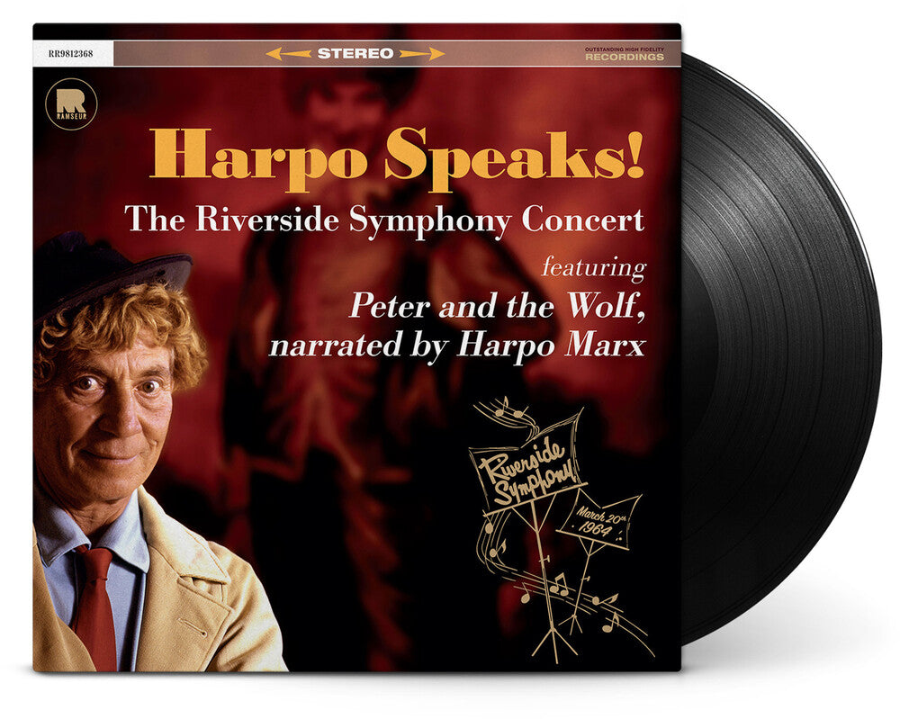Harpo Marx - Harpo Speaks! - The Riverside Symphony Concert featuring Peter and the Wolf [LP] [New Vinyl]