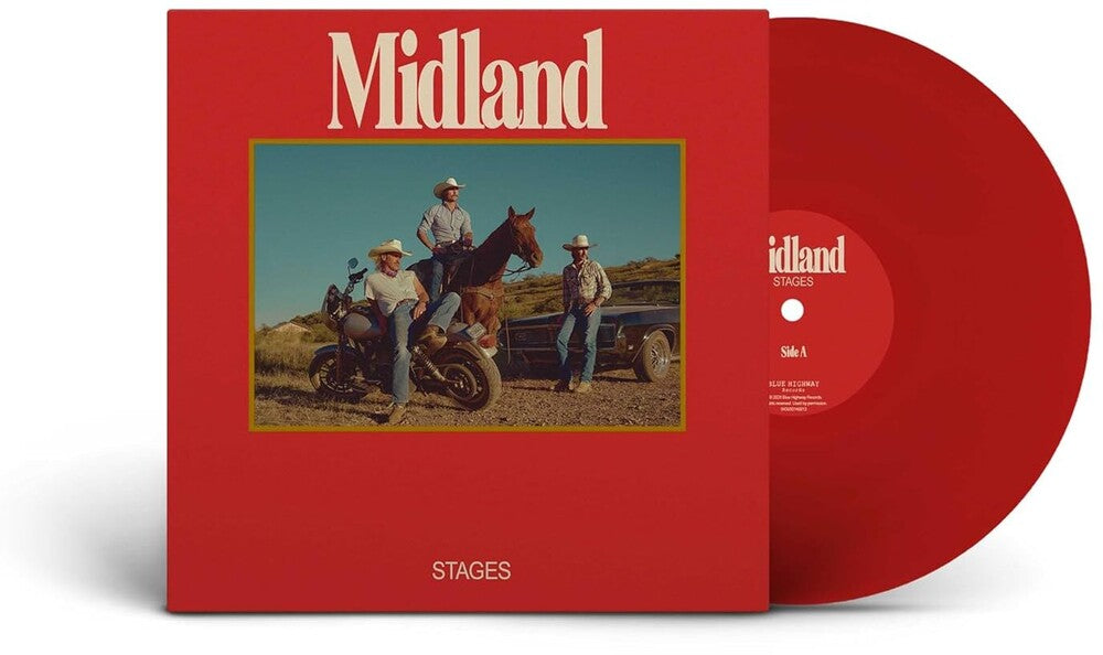 Midland - Stages [Clear Vinyl] (Red) [New Vinyl]