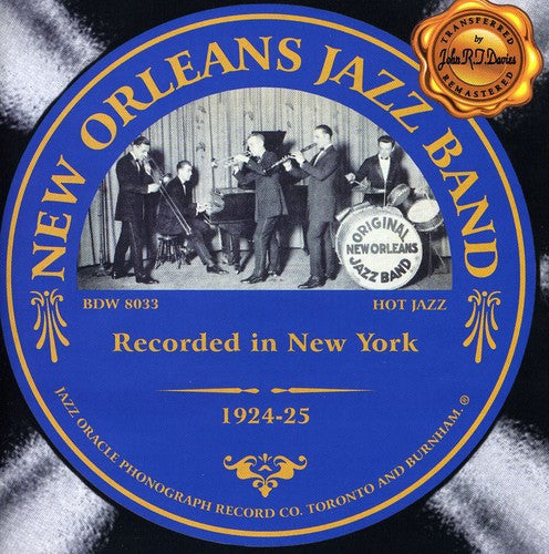 NEW ORLEANS JAZZ BAND - Recorded in New York [CD]
