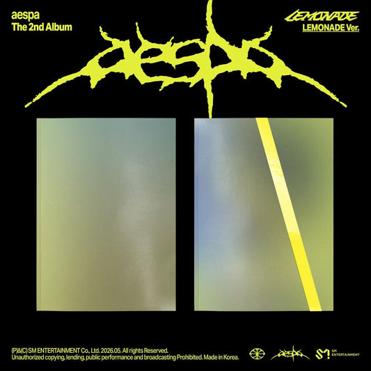 Aespa - The 2nd Album ‘LEMONADE’ [LEMONADE Ver.] [New CD]