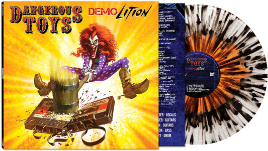 Dangerous Toys - Demolition [Black Clear Orange Haze Splatter] [New Vinyl]