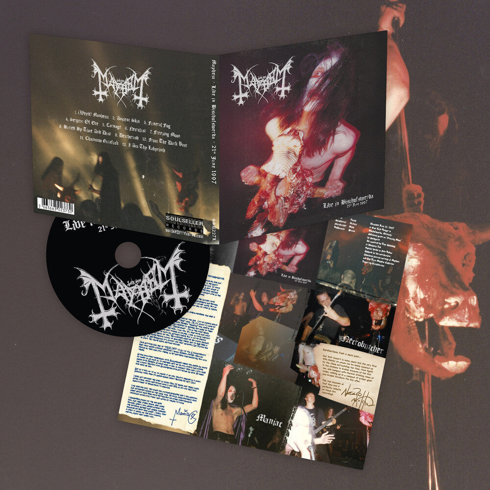 Mayhem - Live In Bischofswerda (21st June 1997) [Digipak] [New CD]
