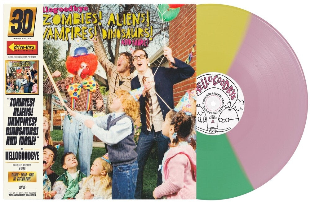 Hellogoodbye - Zombies Alien Vampires Dinosaurs (B-Sides) (Aniv) [LP] [New Vinyl]
