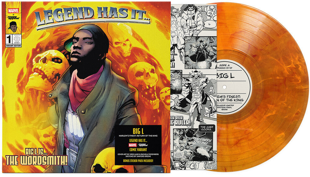 Big L - Harlem's Finest: Return Of The King [Marvel Legend Has It Series Marble] [New Vinyl]