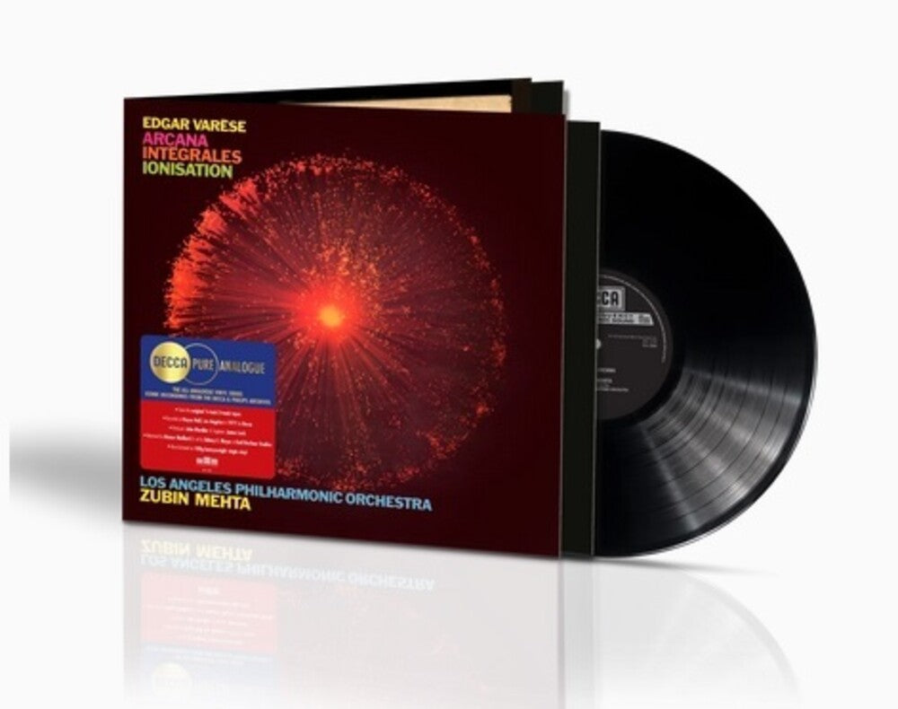 Varese / Zubin Mehta  / Los Angeles Philharmonic - Varese: Arcana Integrales Ionisation (Uk) [LP] [New Vinyl]