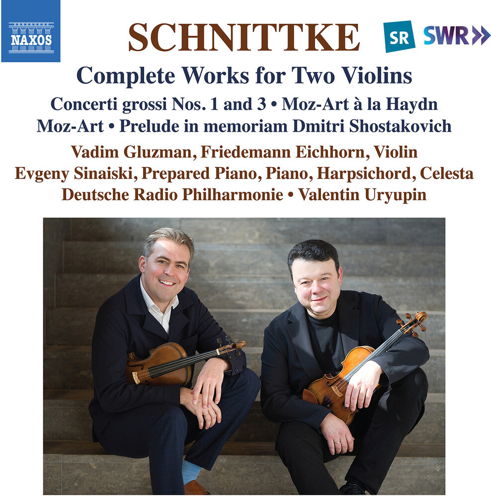 Vadim Gluzman - Schnittke: Complete Works For Two Violins [CD] [New CD]