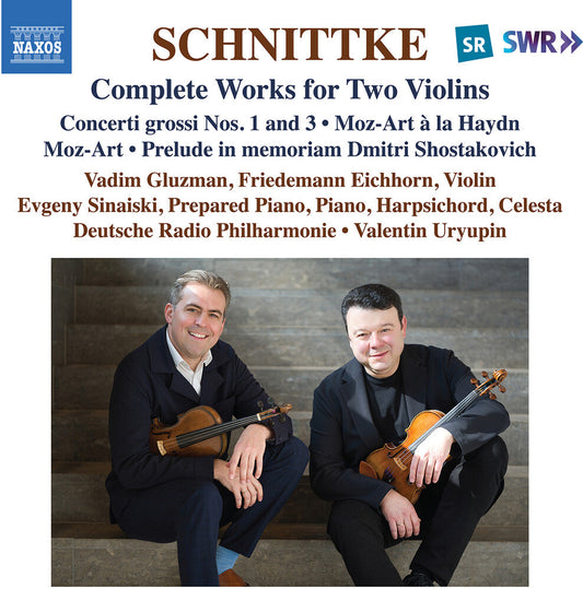 Vadim Gluzman - Schnittke: Complete Works For Two Violins [CD] [New CD]