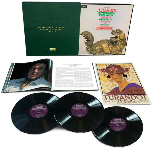 Sutherland / Caballe / Pavarotti - Puccini: Turnadot [LP] [New Vinyl]