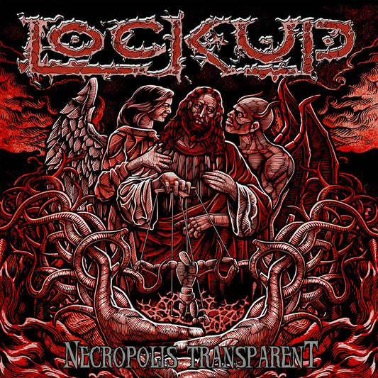 Lock Up - Necropolis Transparent - Red Vinyl [Colored Vinyl] (Red) [New Vinyl]