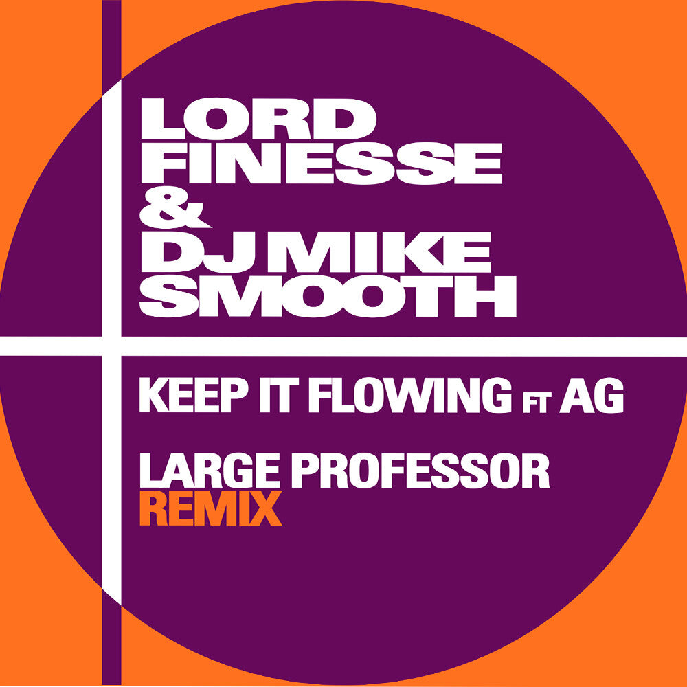Lord Finesse - Keep It Flowing ft. A.G. (Large Professor Remix) [7" Vinyl] [New Vinyl]