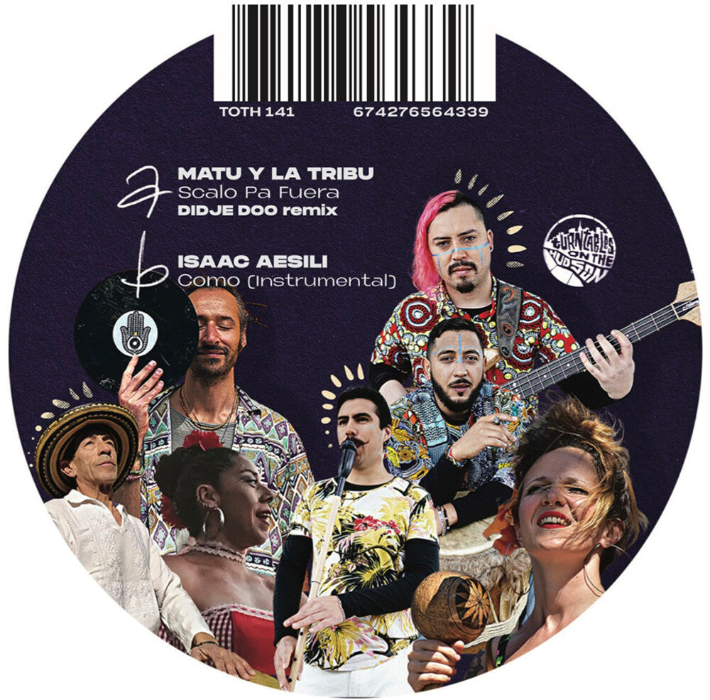 Matu y la Tribu (Didje Doo Remix) / Isaac Aesili - Sacalo Pa Fuera b/w Como [7" Vinyl] [New Vinyl]