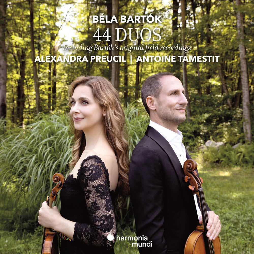 Alexandra Preucil  / Tamestit,Antoine - Bartok: 44 Duos & Original Field Recordings [CD] [New CD]