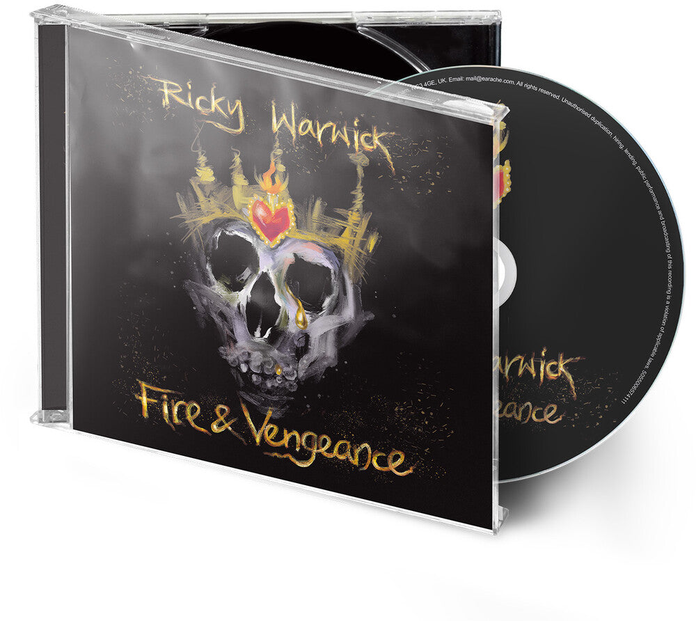 Ricky Warwick - Fire & Vengeance [CD] [New CD]