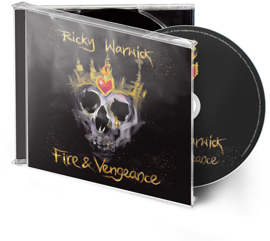 Ricky Warwick - Fire & Vengeance [CD] [New CD]