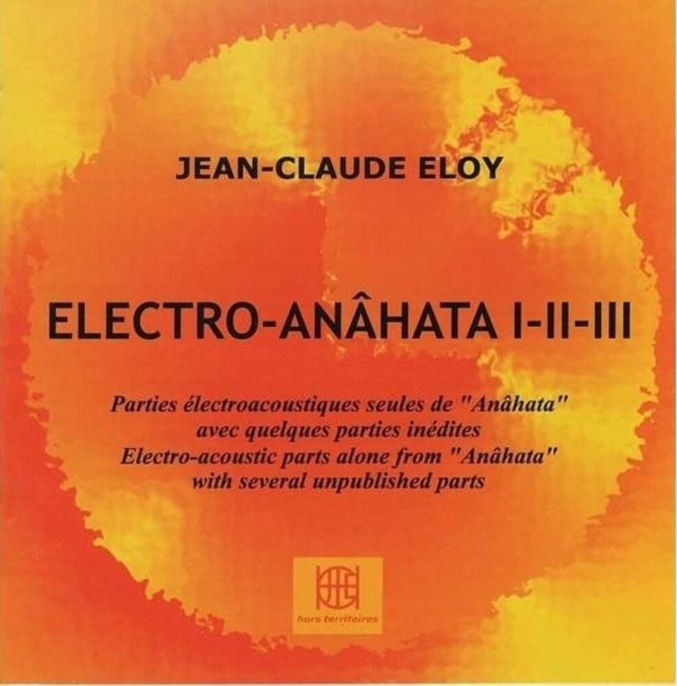 Jean Eloy -Claude - Electro-Anahata [CD] [New CD]