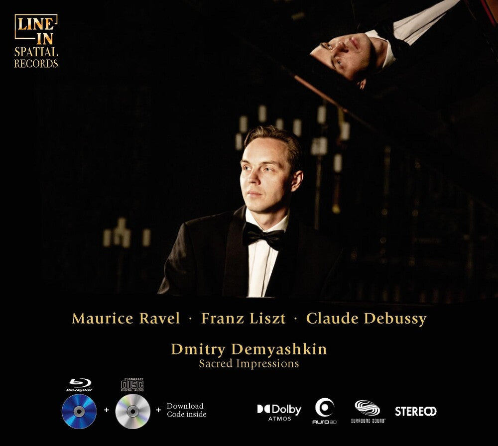 Dmitry Demyashkin - Sacred Impressions (blu-ray-audio/spatial Audio/2cd) [CD] [New CD]