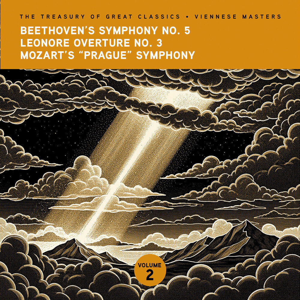 Ljubljana Symphony Orchestra & Slovak Phil Orch - The Treasury of Great Classics - Viennese Masters - Vol. 2. Beethoven Symphony No. 5, Leonore Overture No. 3 & Mozart "Prague" S [CD] [New CD]