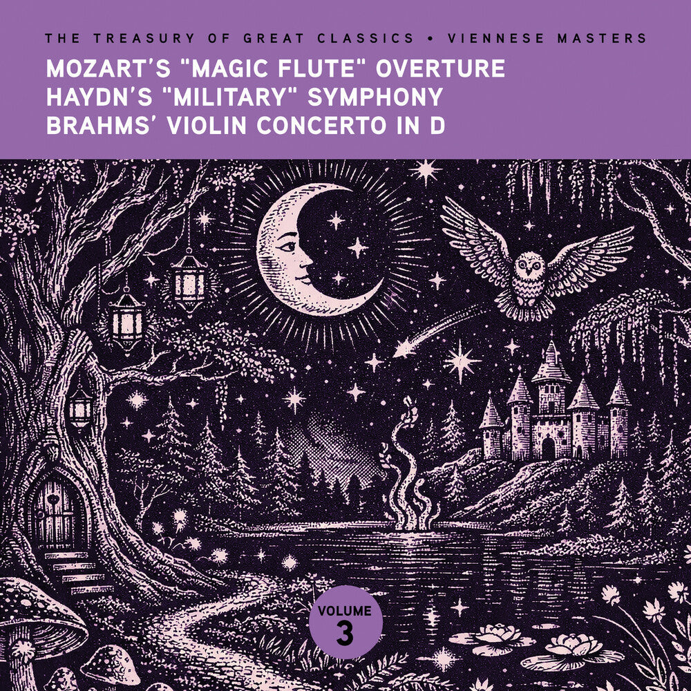 Ljubljana Symphony Orchestra & Slovak Phil Orch - The Treasury of Great Classics - Viennese Masters - Vol. 3. Mozart's "Magic Flute" Overture, Haydn's "Military" Symphony, Brahms [CD] [New CD]