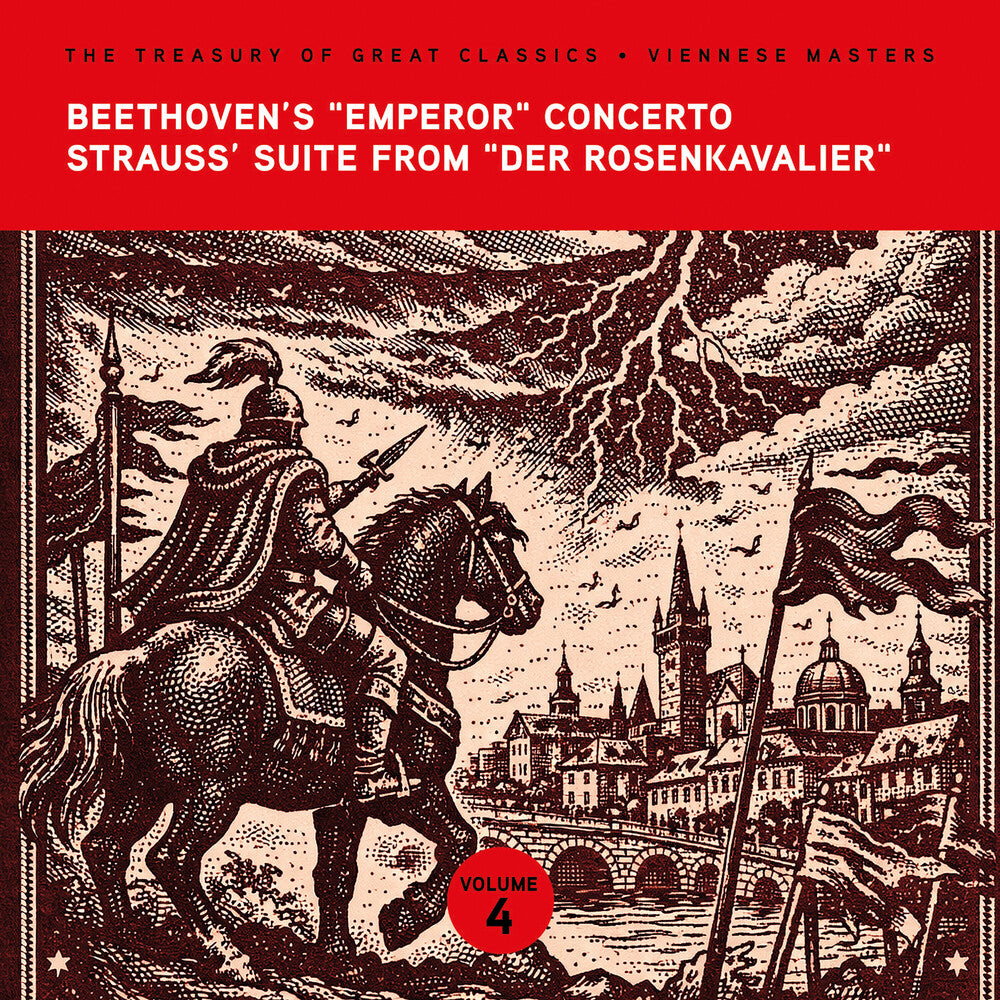 Ljubljana Symphony Orchestra - The Treasury of Great Classics - Viennese Masters - Vol. 4. Beethoven's "Emperor" Concerto, Strauss' Suite from "Der Rosenkavali [CD] [New CD]