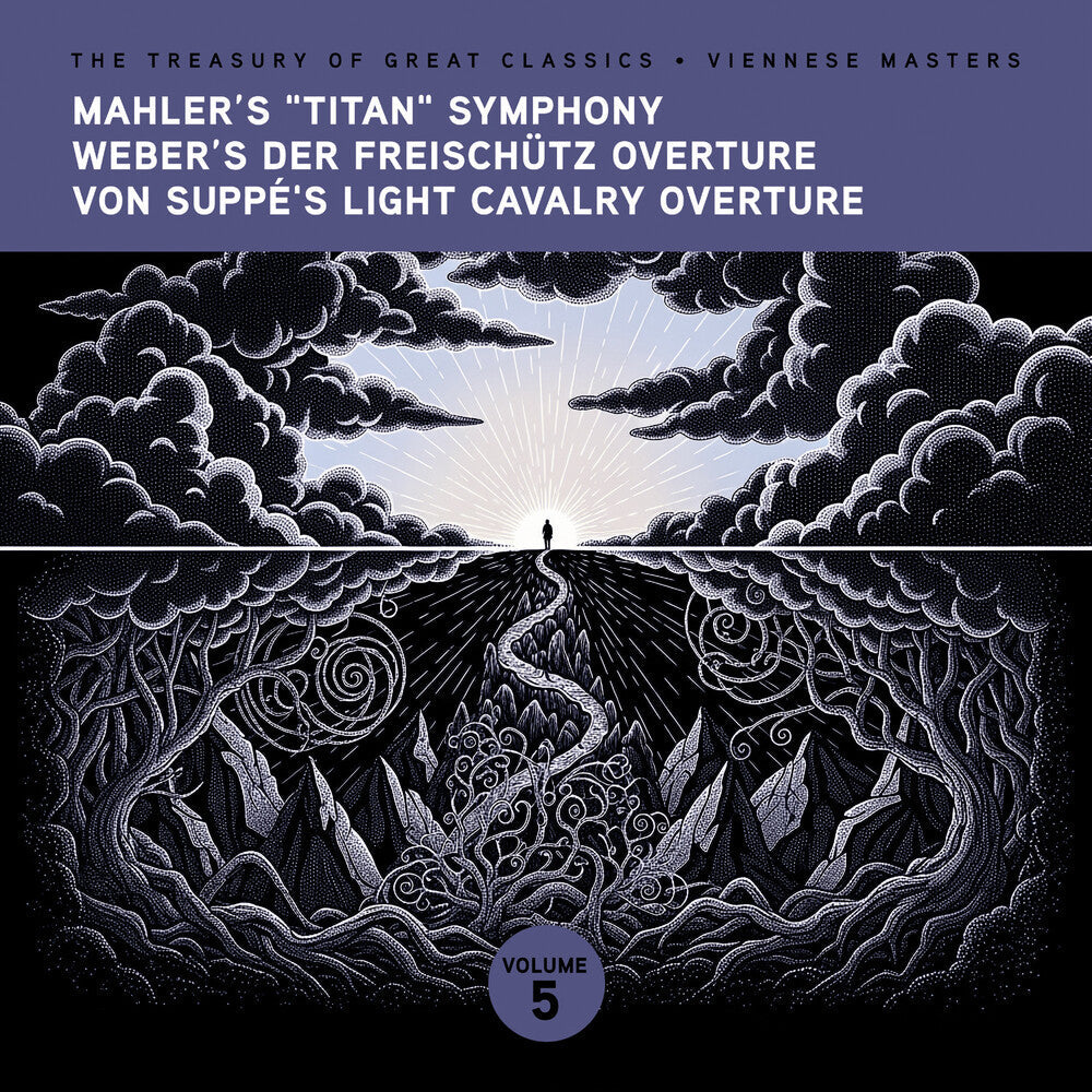 Ljubljana Symphony Orchestra - The Treasury of Great Classics - Viennese Masters - Vol. 5. Mahler's "Titan" Symphony, Weber's Der Freischütz Overture, Von Sup [CD] [New CD]
