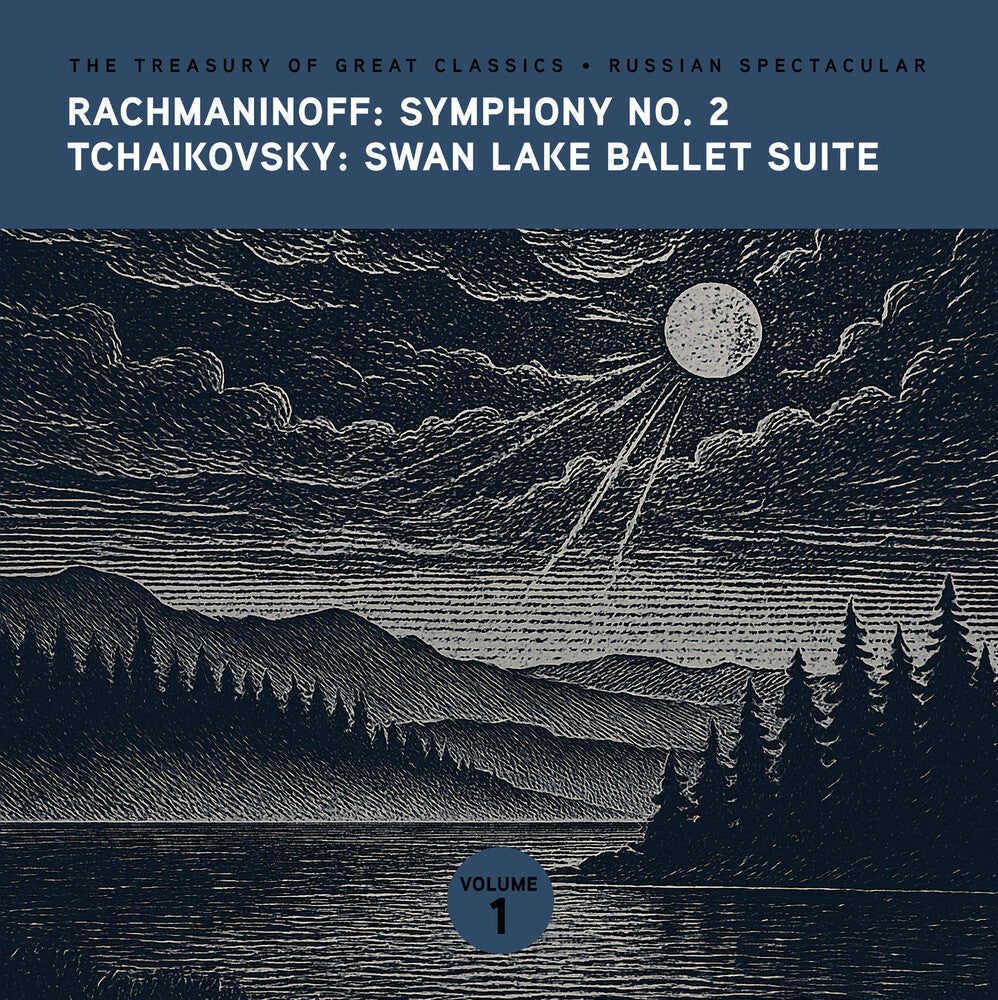 Radio & Television Orchestra - The Treasury of Great Classics - Russian Spectacular - Vol. 1. Rachmaninoff: Symphony No. 2 & Tchaikovsky: Swan Lake Ballet Suit [CD] [New CD]