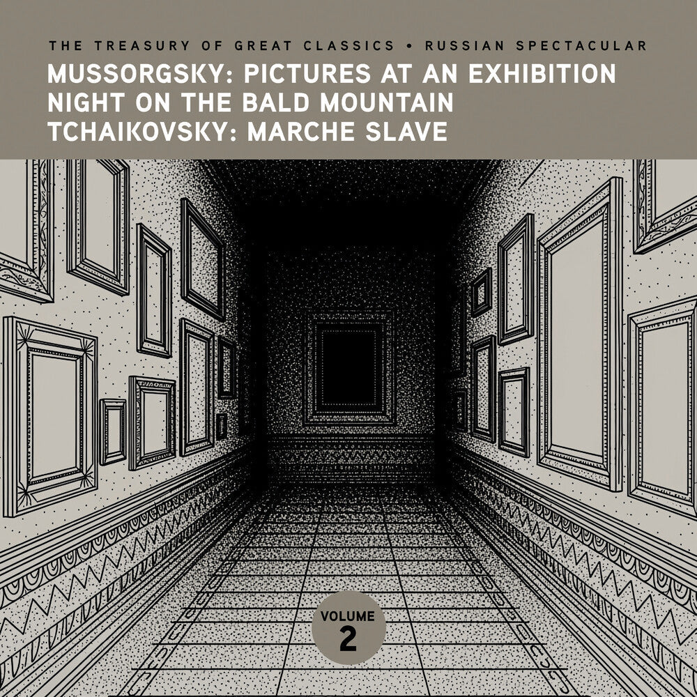 Prague Symphony Orchestra - The Treasury of Great Classics - Russian Spectacular - Vol. 2. Mussorgsky: Pictures at an Exhibition, Night on Bald Mountain & T [CD] [New CD]